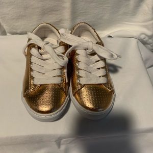 Gold Janie and Jack shoes